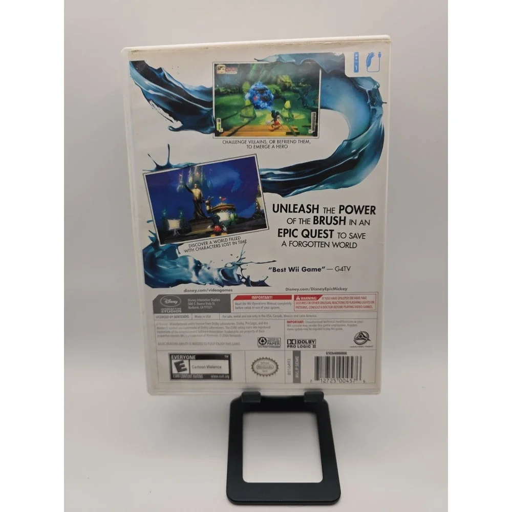Disney Epic Mickey (Nintendo Wii, 2010)